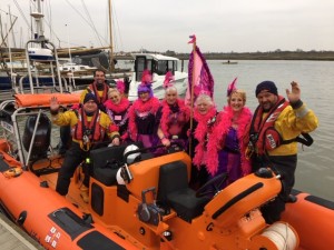 With the West Merses Lifeboat crew on Just George